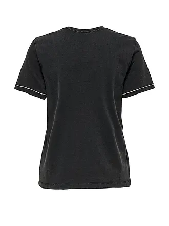 ONLY | T-Shirt ONLRASSI | schwarz